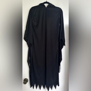 Kids Black Ghost Face Gown